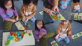 Arshavi helping Avier with puzzle ☺️👏🏼❤️ too adorable to not share