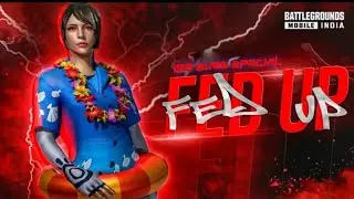 FED UP : 100 SUBS SPECIAL | PUBG MOBILE VELOCITY MONTAGE BY TAKER | BEST BGMI EDIT | 10/10