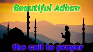 Beautiful Adhan 3 repetition - cleaning the house