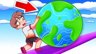 Затащил САМЫЙ ТЯЖЁЛЫЙ КАМЕНЬ НАВЕРХ в ROBLOX!