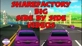 SHAREfactory Tutorial | Big Side by Side Videos | Using Layouts and Green Screen