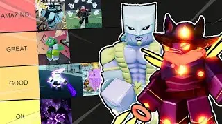 [AUT] All CURRENT TIERLISTS | Items, Stands, And Unobtainable Stands