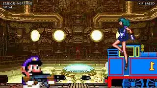 Mugen - Sailor Neptune and SMG4 vs Krizalid 1 - Krizalid 2
