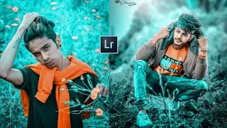 Lightroom Aqua Blue Photo edit || Lightroom Cc Preset || Lightroom Se photo edit kaysa kare