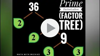 Factor Tree - Prime Factorization| For Kids| Mathematics