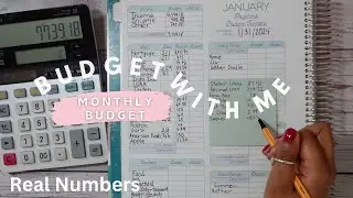 February 2024 Monthly Budget With Me | $7,739| Zero Based Budget