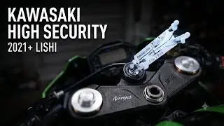 (589) Kawasaki 2021 High Security Lishi Picking & Decoding a 2024 Kawasaki 636