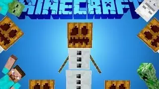♣Minecraft- Como Hacer un Golem De Nieve