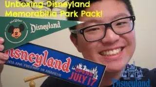 *Unboxing* Disneyland Memorabilia Park Pack!