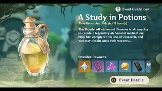 Genshin Impact | 2.4 A Study in Potions (Day 3)