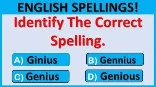 Spelling Quiz! Can You Score 10/10? 