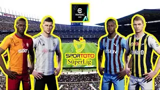 eFootball 2024 Süper Liga Turkey FACES
