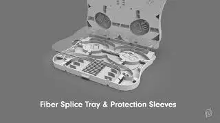 Fiber Optic Splice Tray by Nexconec