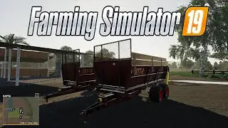 МОД на РАЗБРАСЫВАТЕЛЬ НАВОЗА МТТ 9 и ПРТ 7А для Farming Simulator 2019