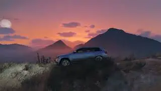 Chasing the Sun Breathtaking Mountain Sunset Drive with Jeep GTA V Live Grand RP Gameplay