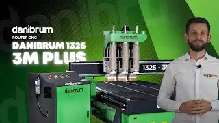 Router CNC Danibrum 1325 - 3M Plus - prezentare generală