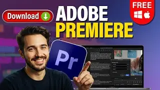 How to Legally Download Adobe Premiere Pro For Free On Pc & Mac & Try NEW Tools