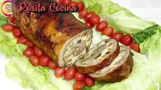 Como hacer sobrebarriga rellena - como preparar matahambre relleno