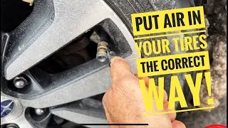 How To Use a Gas Station Air Pump- The Right Way!