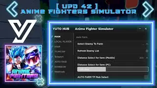 BEST Script [Update 42] Anime Fighters Simulator | Open Dupe machine UI+ MANY  FEATURE | PASTEBIN