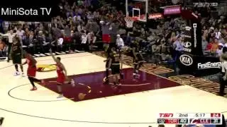 Jonas Valanciunas Hits His First Three Pointer of His Career - Raptors vs. Cavaliers - April 12 2017