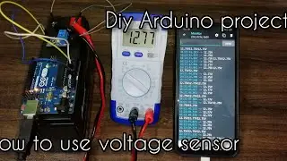 How to use voltage sensor using Arduino | Diy voltmeter | circuit overload
