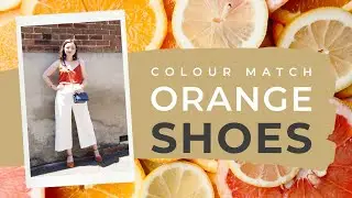 Orange Heels Outfit Ideas | How To Style Orange