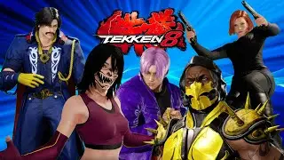 TEKKEN 8 CREATIONS ( MARVEL, DBZ, MK, KOF )