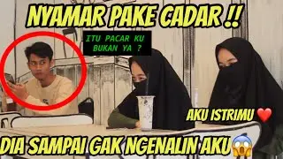 NYAMAR JADI WANITA BERCADAR ! JEMPUT PACAR DI CAFE, DIA GAK NGENALIN AKU ?