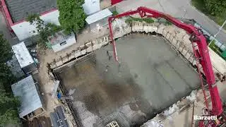 Заливка бетона в городе Железнодорожный.