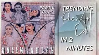 TRENDING picsart app edit in 2 MINUTES| Trending edits for fanpages