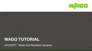 e!COCKPIT - Use Retain and Persistent Variables