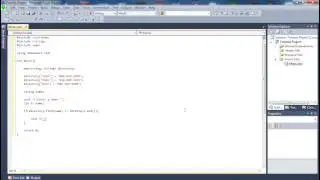 Microsoft Visual Studio C++ Tutorial 37 (Maps, Directory), HD
