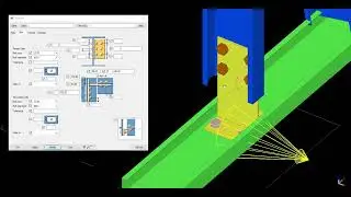 Tekla API - Purlin to Purlin Connection