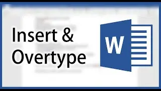 Replace the words: Switching between Insert and Overtype Mode in Microsoft Word