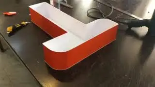 Производство объемных букв