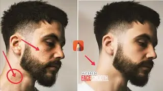 How To Edit Smooth Face in Autodesk Sketchbook || Autodesk Face Smooth Editing Tricks ||