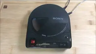 Sony Discman D-160 (1988) - Sound Test