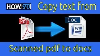 How to copy text from scanned pdf file without using any software ● 2018 ● 100% working method