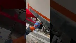 Изготовление кильгарда из стеклопластика. Смотрите как мы делаем