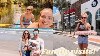 Family Visits! - Beach day, kayaking, We saw alligators!!