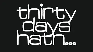 Book Chat: Thirty Days Hath