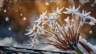 Волшебные цветы зимы