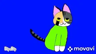 Кот виляет хвостом