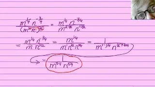 Applying the Rules of Exponents to Rational Exponents