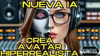 Cómo crear Avatar Hiperrealista 👩🏻‍🦰 con Inteligencia Artificial 🤖. GRATIS.