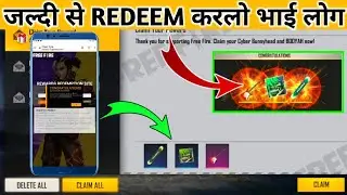FREE FIRE REDEEM CODE TODAY,EID SPECIAL REDEEM CODE