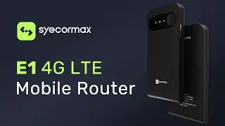 Syeconmax E1 4G LTE Mobile Router