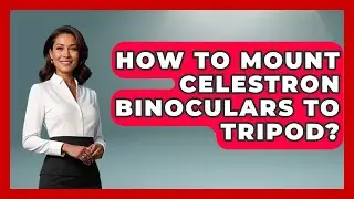 How To Mount Celestron Binoculars To Tripod? - Bird Watching Diaries