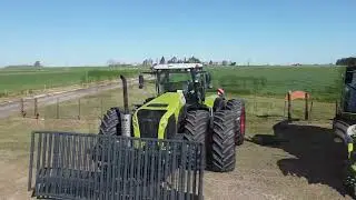 ¡El Claas Xerion 5000 preparado para la Campaña 2025! 🚜💥